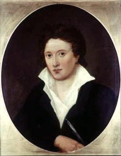 Portait de Percy Bysshe Shelley (par Amelia Curran, 1775-1847)