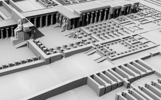 Reconstitution du Ramesseum (© Insight).