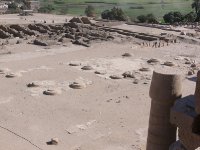 Le temple-mammisi, jouxtant le Ramesseum côté nord. © Yann Rantier/CNRS